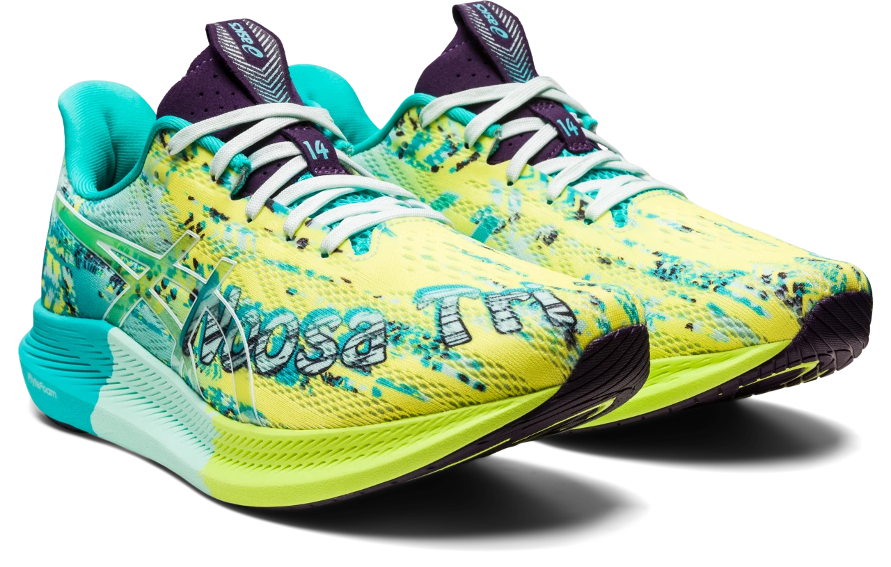 Asics Women's Noosa Tri 14 (750 - Safety Yellow/Soothing Sea) 5 Asics Women's Noosa Tri 14 (750 - Safety Yellow/Soothing Sea) - Image 3