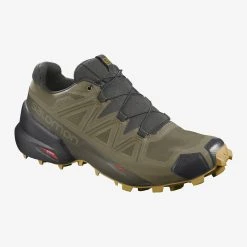 Salomon Men's Speedcross 5 GTX (Martini Olive/Peat/Arrowwood)