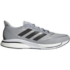 ADIDAS Men's Supernova + (Halo Silver/Core Black/Matter Silver)