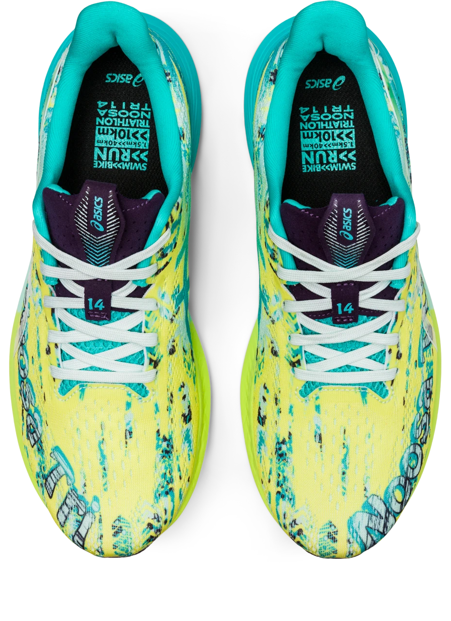 Asics Women's Noosa Tri 14 (750 - Safety Yellow/Soothing Sea) 6 Asics Women's Noosa Tri 14 (750 - Safety Yellow/Soothing Sea) - Image 4