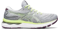 Asics Women’s Gel-Nimbus 24 (020 - Piedmont Grey/Lime Green)