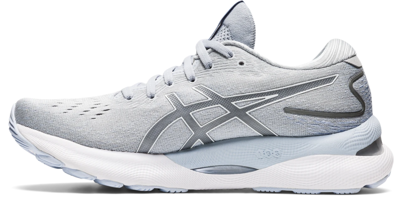 Asics Women’s Gel-Nimbus 24 (021 - Piedmont Grey/White) 4 Asics Women’s Gel-Nimbus 24 (021 - Piedmont Grey/White) - Image 2
