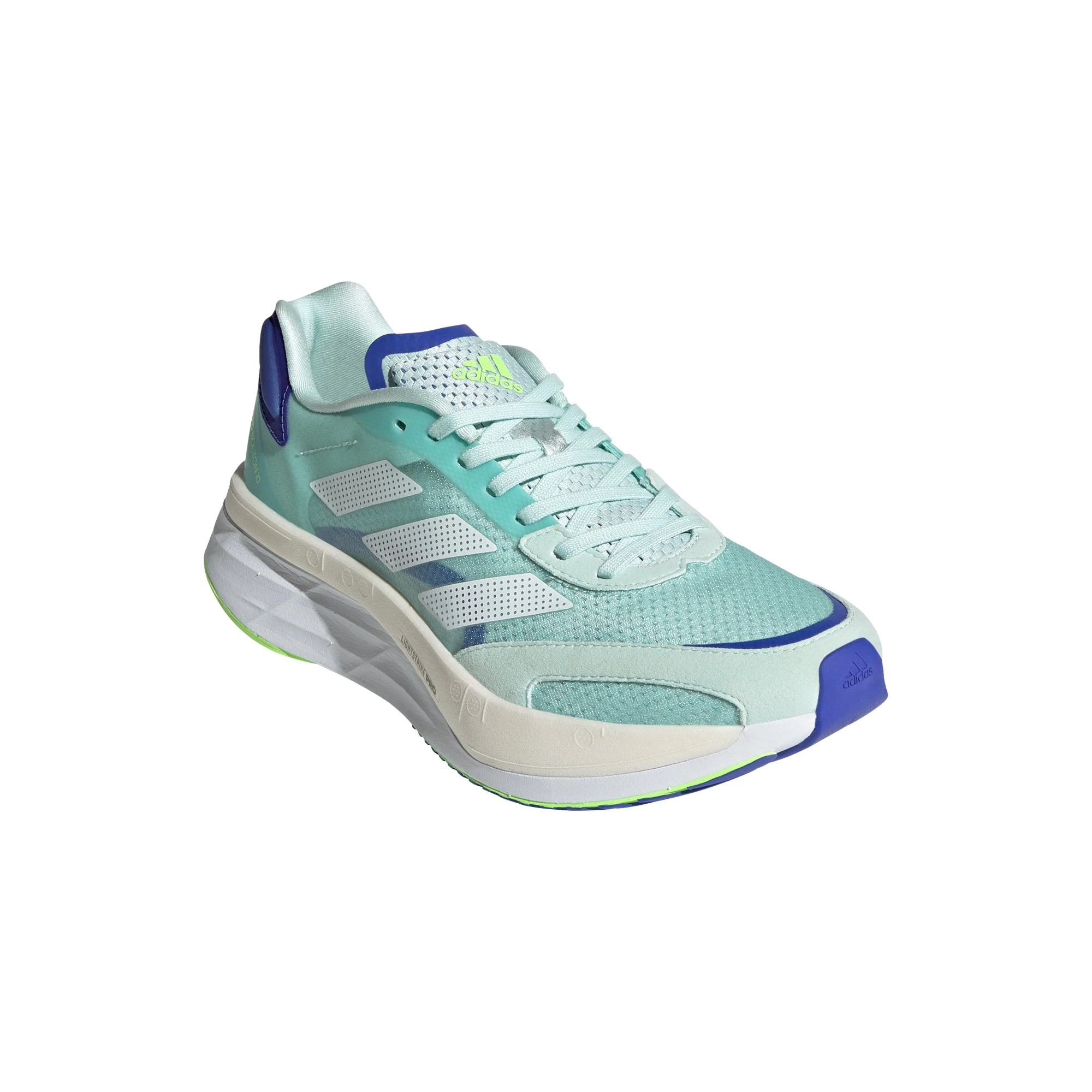 ADIDAS Women’s Adizero Boston 10 (Halo Mint/Cloud White/Sonic Ink) 5 ADIDAS Women’s Adizero Boston 10 (Halo Mint/Cloud White/Sonic Ink) - Image 3