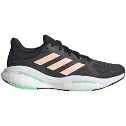 ADIDAS Women’s Solar Glide 5 (Grey Six/Light Flash Orange/Pulse Mint)