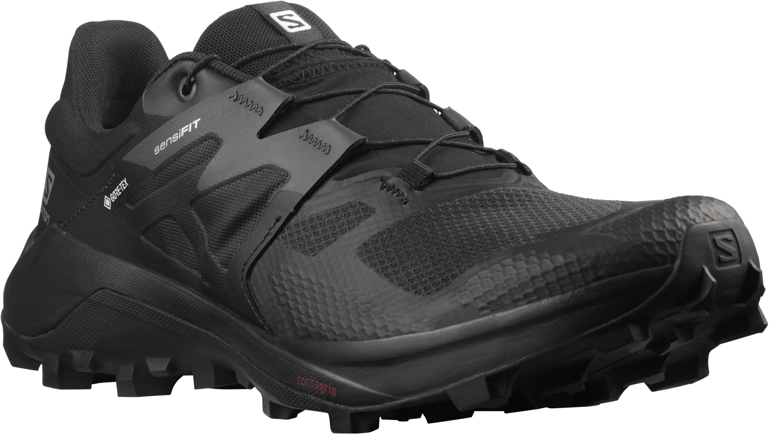 Salomon Men's Wildcross 2 GTX (Black/Black/Ebony) 5 Salomon Men's Wildcross 2 GTX (Black/Black/Ebony) - Image 3