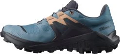 Salomon Women's Wildcross 2 GTX (Bluestone / Ebony / Sirocco) -Swiftwick Shop L41457900 8 GHO WILDCROSS2WGTXBlu 3444x1561