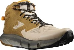 Salomon Men's Predict Hike Mid GTX (Cumin / Safari / Saffron) -Swiftwick Shop L41461200 5 GHO PREDICTHIKEMIDGTX 3725x2500