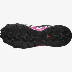 Salomon Women’s Speedcross 6 (Ebony/White/Very Berry) -Swiftwick Shop L41743000 25426a6c03b7eee4c9c7690378ddc444 810x810
