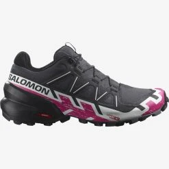 Salomon Women’s Speedcross 6 (Ebony/White/Very Berry)
