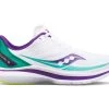 Saucony Women's Kinvara 12 "Hot Streak" (116 - White/Jade)