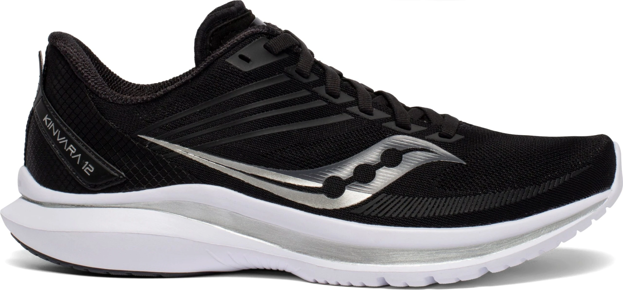 Saucony Women's Kinvara 12 (45 - Black/Silver) 3 Saucony Women's Kinvara 12 (45 - Black/Silver)