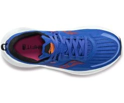 Saucony Women’s Tempus (125 - Blue Raz/Zest) -Swiftwick Shop S10720 125 3 826x685