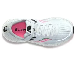 Saucony Women’s Tempus (86 - White/VIZI Pink) -Swiftwick Shop S10720 86 3 2400x1980