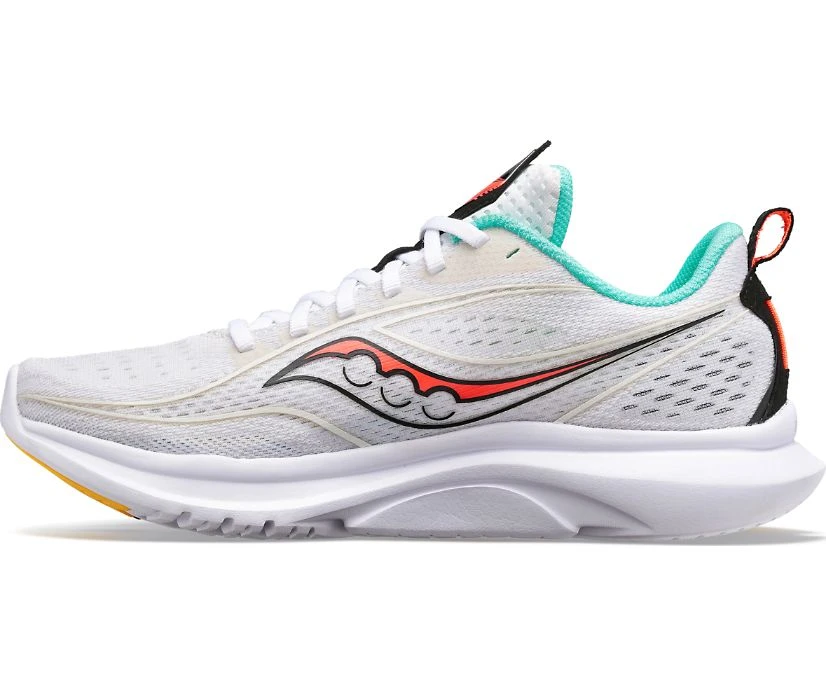 Saucony Women's Kinvara 13 (84 - White/Black/Vizi) 4 Saucony Women's Kinvara 13 (84 - White/Black/Vizi) - Image 2