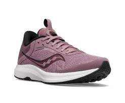Saucony Women's Freedom 5 (21 - Haze/Black) -Swiftwick Shop S10726 21 5 2400x1980
