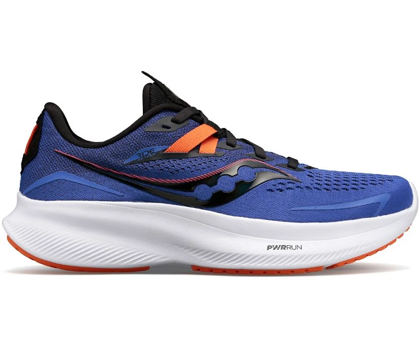 Saucony Women's Ride 15 (125 - Blue Raz/Zest) 3 Saucony Women's Ride 15 (125 - Blue Raz/Zest)