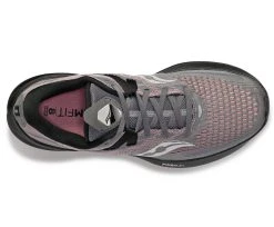 Saucony Women's Ride 15 (22 - Charcoal/Shell) -Swiftwick Shop S10729 22 3 2400x1980