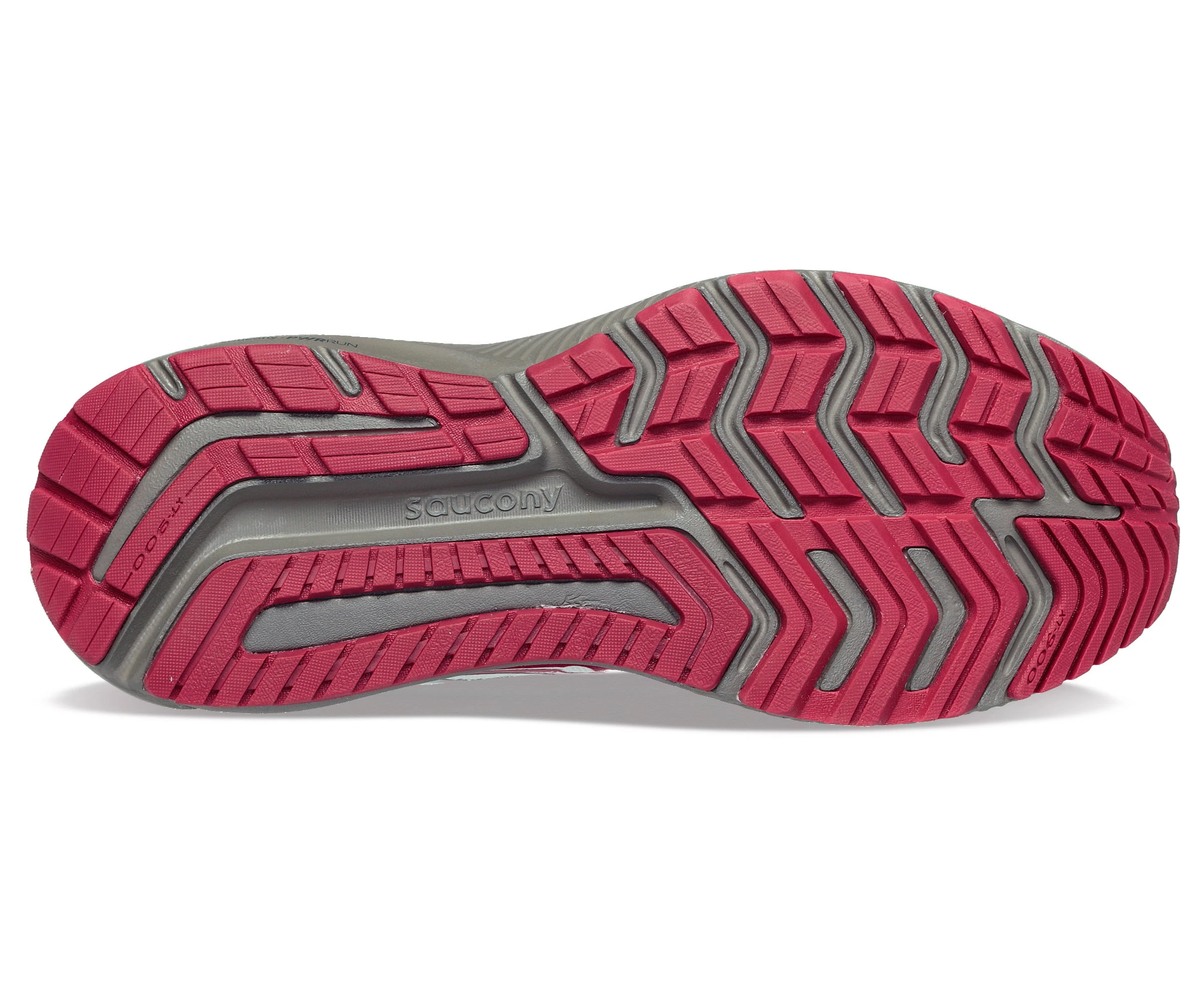 Saucony Women's Omni 21 (16 - Concrete/Berry) 7 Saucony Women's Omni 21 (16 - Concrete/Berry) - Image 5