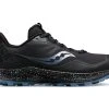 Saucony Women's Peregrine ICE+ 3 (10 - Black/Summit) -Swiftwick Shop S10791 10 1 2400x1980