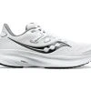 Saucony Women's Guide 16 (11 - White/Black) -Swiftwick Shop S10810 11 1 2400x1980