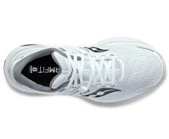 Saucony Women's Guide 16 (11 - White/Black) -Swiftwick Shop S10810 11 3 2400x1980