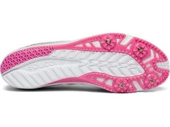Saucony Women's Endorphin 2 (4 - White/Pink) -Swiftwick Shop S19046 4 41 640x480