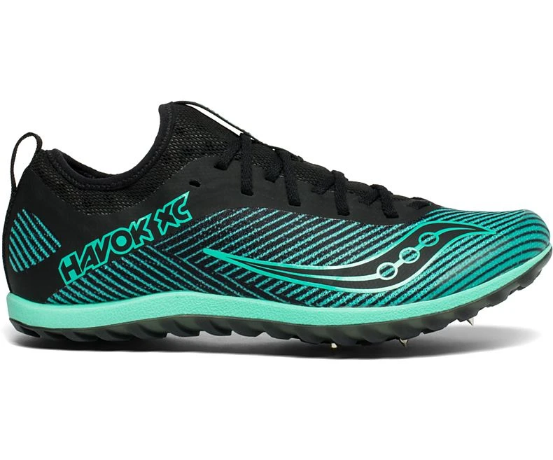 Saucony Women's Havok XC 2 (4 - Black/green) 3 Saucony Women's Havok XC 2 (4 - Black/green)