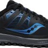 Saucony Men's Peregrine ICE+ (2 - Black/Blue) -Swiftwick Shop S20541 2 1 2251x1071