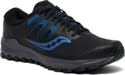Saucony Men's Peregrine ICE+ (2 - Black/Blue) 9 Saucony Men's Peregrine ICE+ (2 - Black/Blue) -Swiftwick Shop S20541 2 5 1962x1186