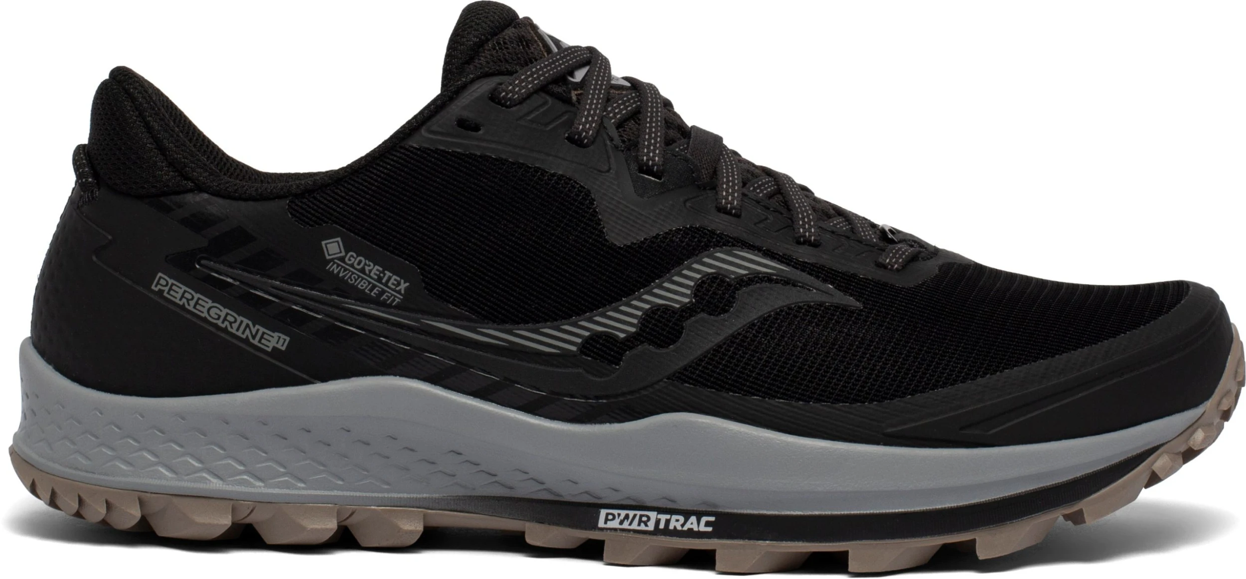 Saucony Men's Peregrine 11 GTX (45 - Black/Gravel) 3 Saucony Men's Peregrine 11 GTX (45 - Black/Gravel)