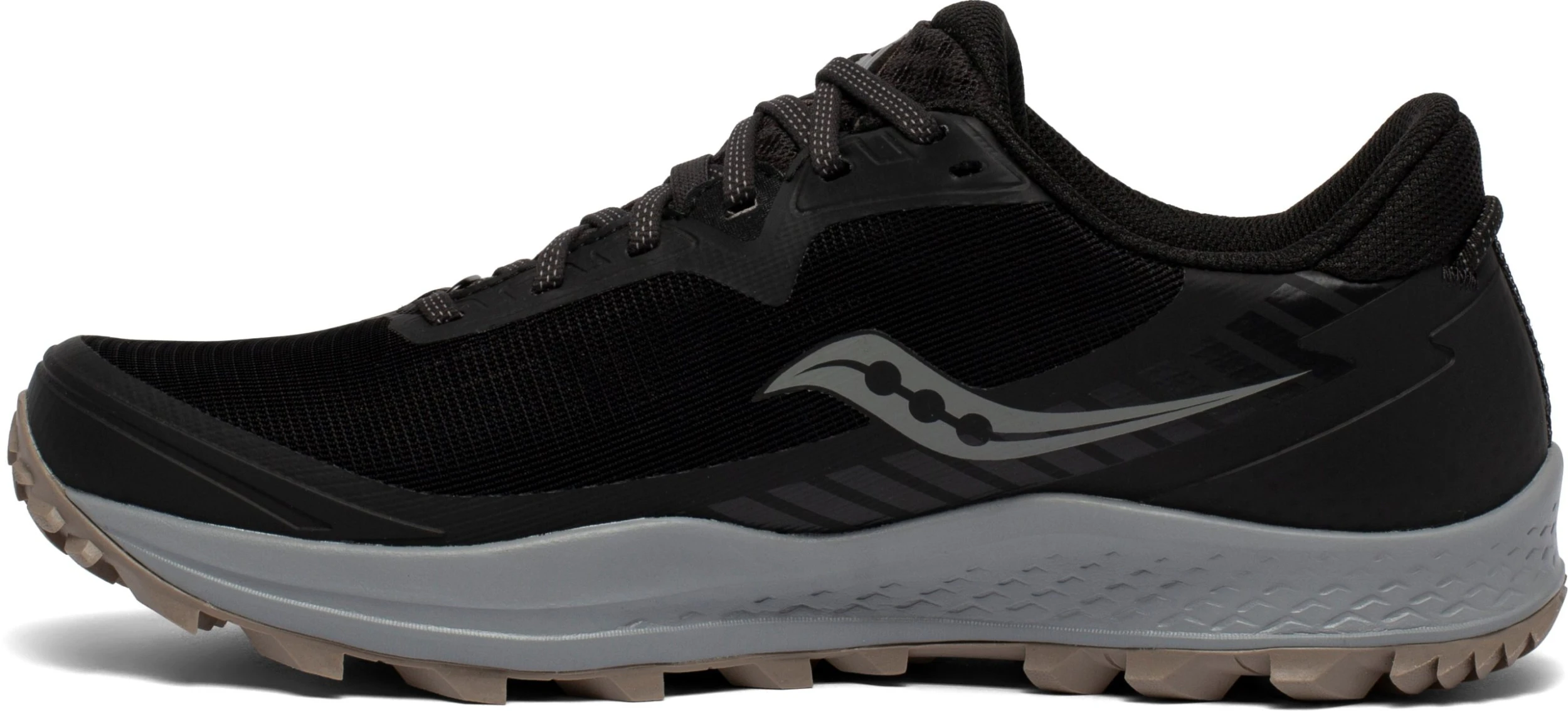 Saucony Men's Peregrine 11 GTX (45 - Black/Gravel) 4 Saucony Men's Peregrine 11 GTX (45 - Black/Gravel) - Image 2