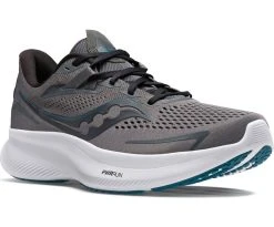 Saucony Men's Ride 15 (115 - Charcoal/Shade) -Swiftwick Shop S20729 115 5 826x685