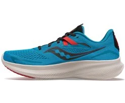 Saucony Men's Ride 15 (31 - Ocean/Black) -Swiftwick Shop S20729 31 2 2400x1980
