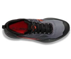 Saucony Men's Peregrine 12 GTX (20 - Charcoal/Black) -Swiftwick Shop S20740 20 3 2400x1980