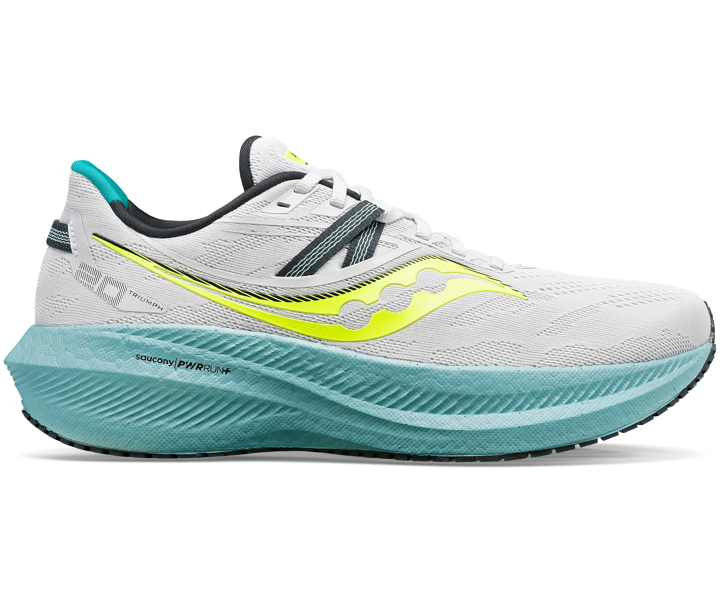 Saucony Men's Triumph 20 (15 - Fog/Mineral) 3 Saucony Men's Triumph 20 (15 - Fog/Mineral)