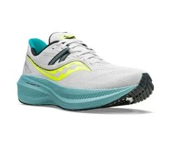 Saucony Men's Triumph 20 (15 - Fog/Mineral) 8 Saucony Men's Triumph 20 (15 - Fog/Mineral) -Swiftwick Shop S20759 15 5 2400x1980