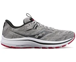 Saucony Men's Omni 21 (20 - Alloy/Garnet)
