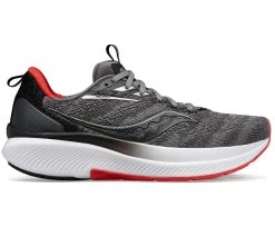 Saucony Men's Echelon 9 (20 - Charcoal/Red Sky)