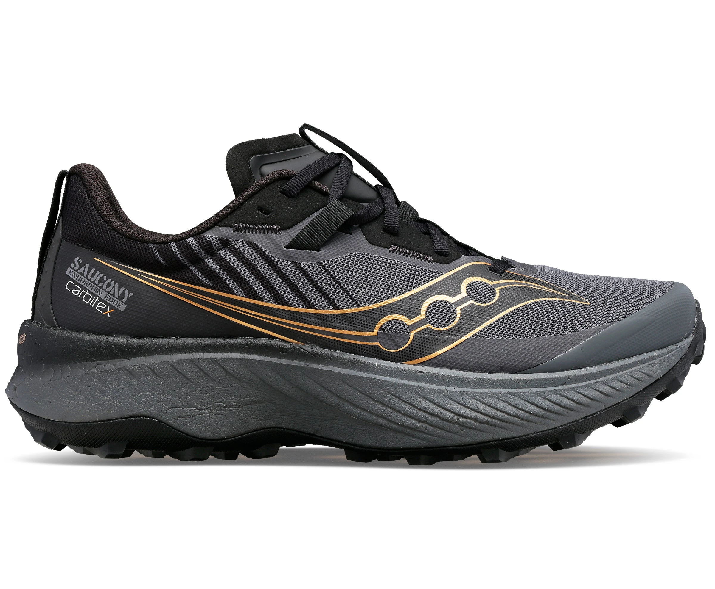 Saucony Men's Endorphin Edge (10 - Black/Goldstruck) 3 Saucony Men's Endorphin Edge (10 - Black/Goldstruck)
