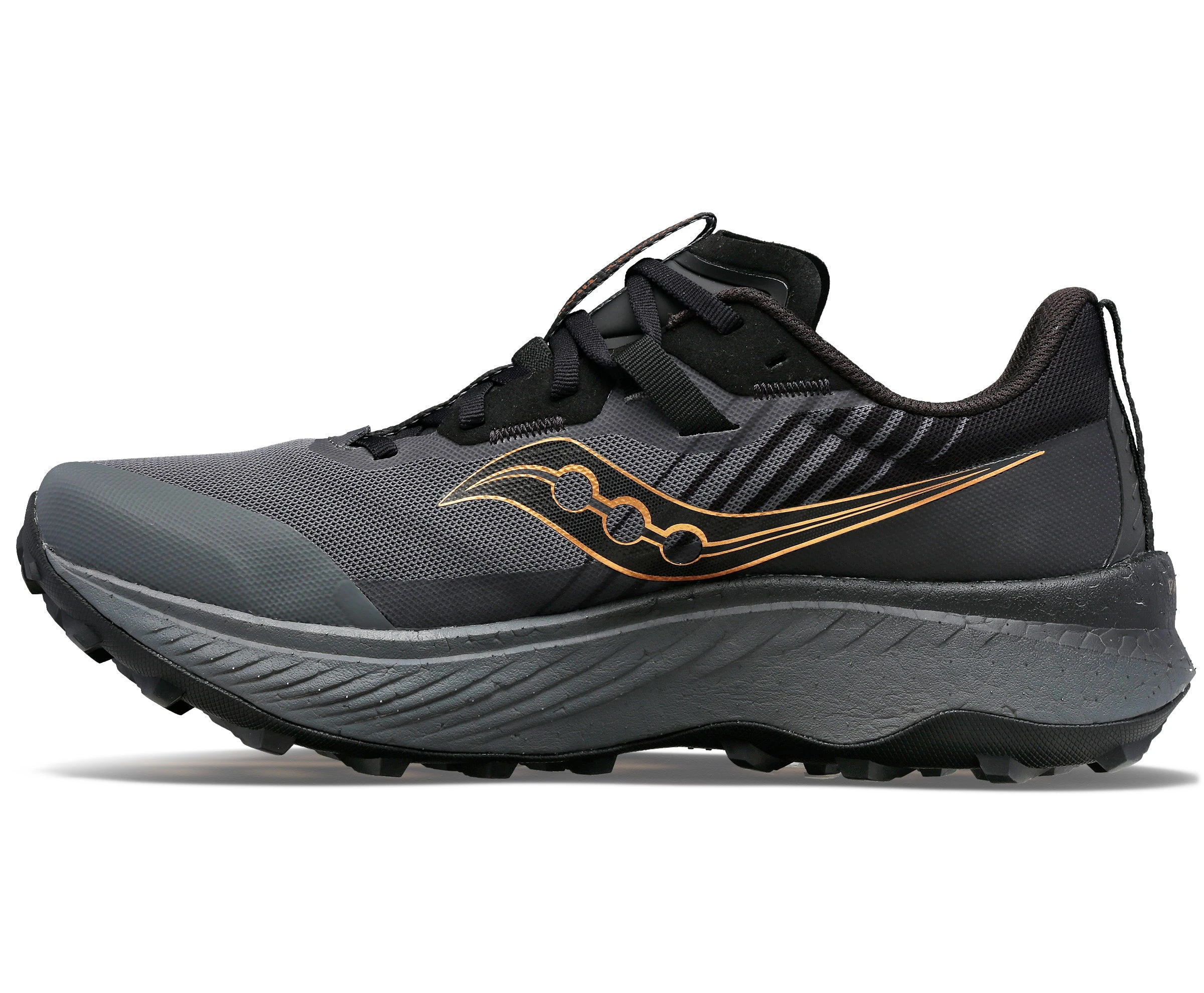Saucony Men's Endorphin Edge (10 - Black/Goldstruck) 4 Saucony Men's Endorphin Edge (10 - Black/Goldstruck) - Image 2