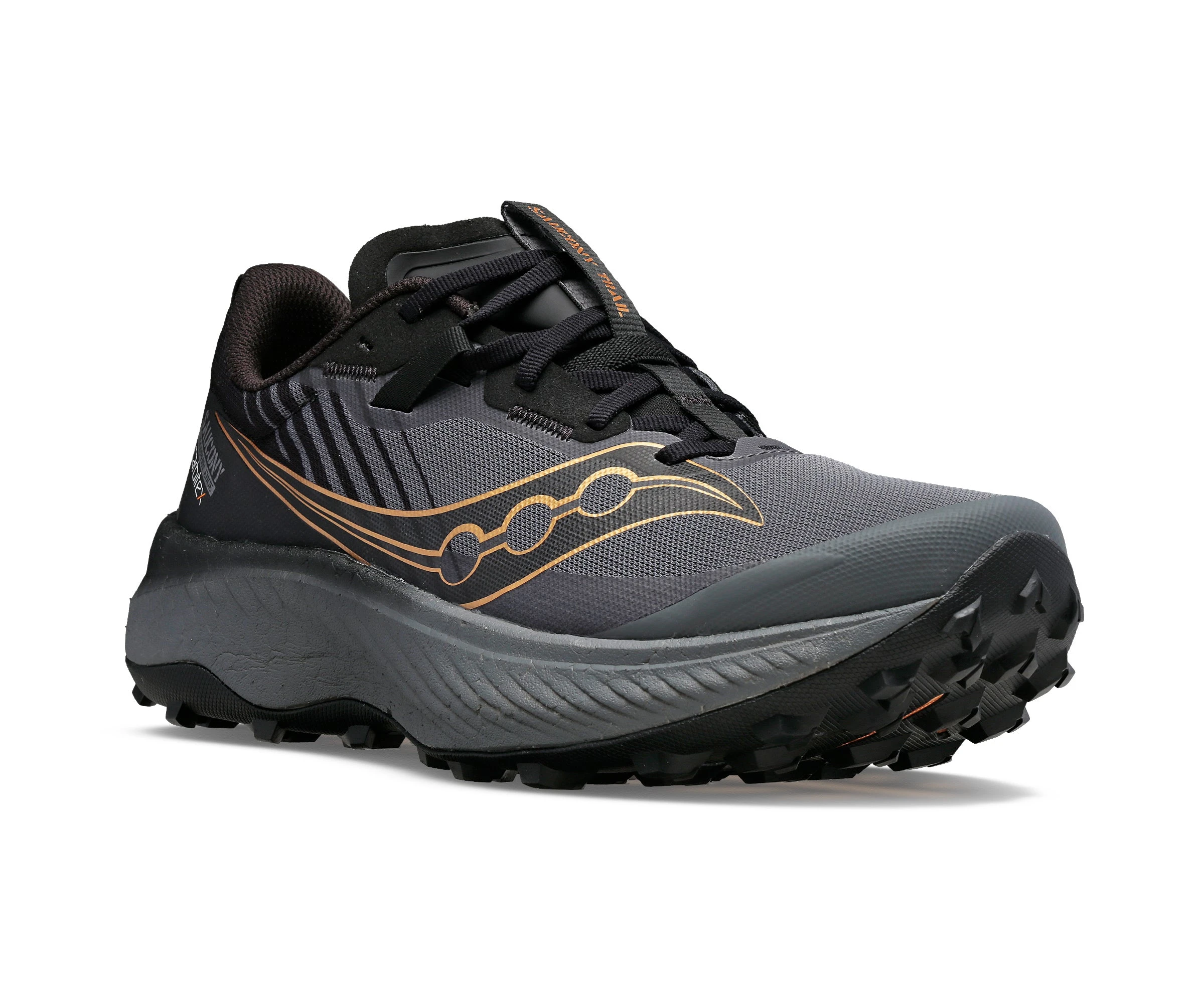 Saucony Men's Endorphin Edge (10 - Black/Goldstruck) 7 Saucony Men's Endorphin Edge (10 - Black/Goldstruck) - Image 5