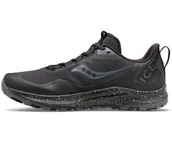 Saucony Peregrine Ice+ 3 (10 - Black/Shadow) -Swiftwick Shop S20791 10 2 2400x1980