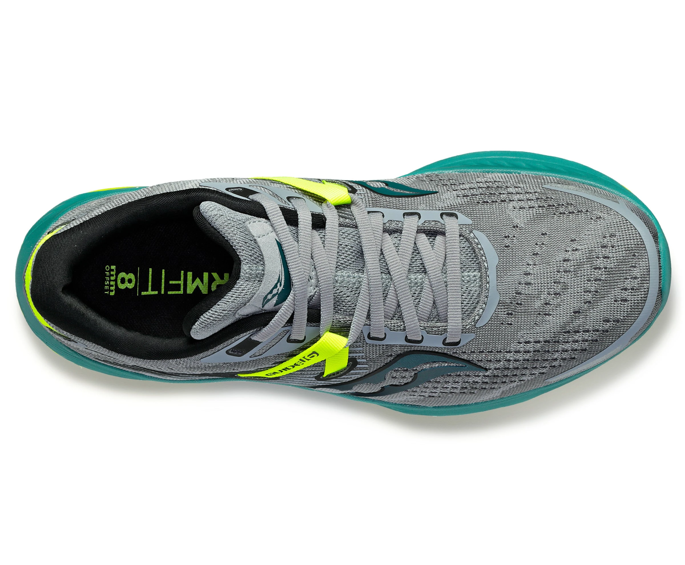 Saucony Men's Guide 16 (15 - Fossil/Moss) 6 Saucony Men's Guide 16 (15 - Fossil/Moss) - Image 4