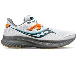 Saucony Men's Guide 16 (85 - White/Gravel)