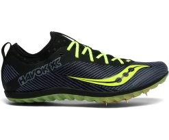Saucony Men's Havok XC 2 (4 - Black/citron)