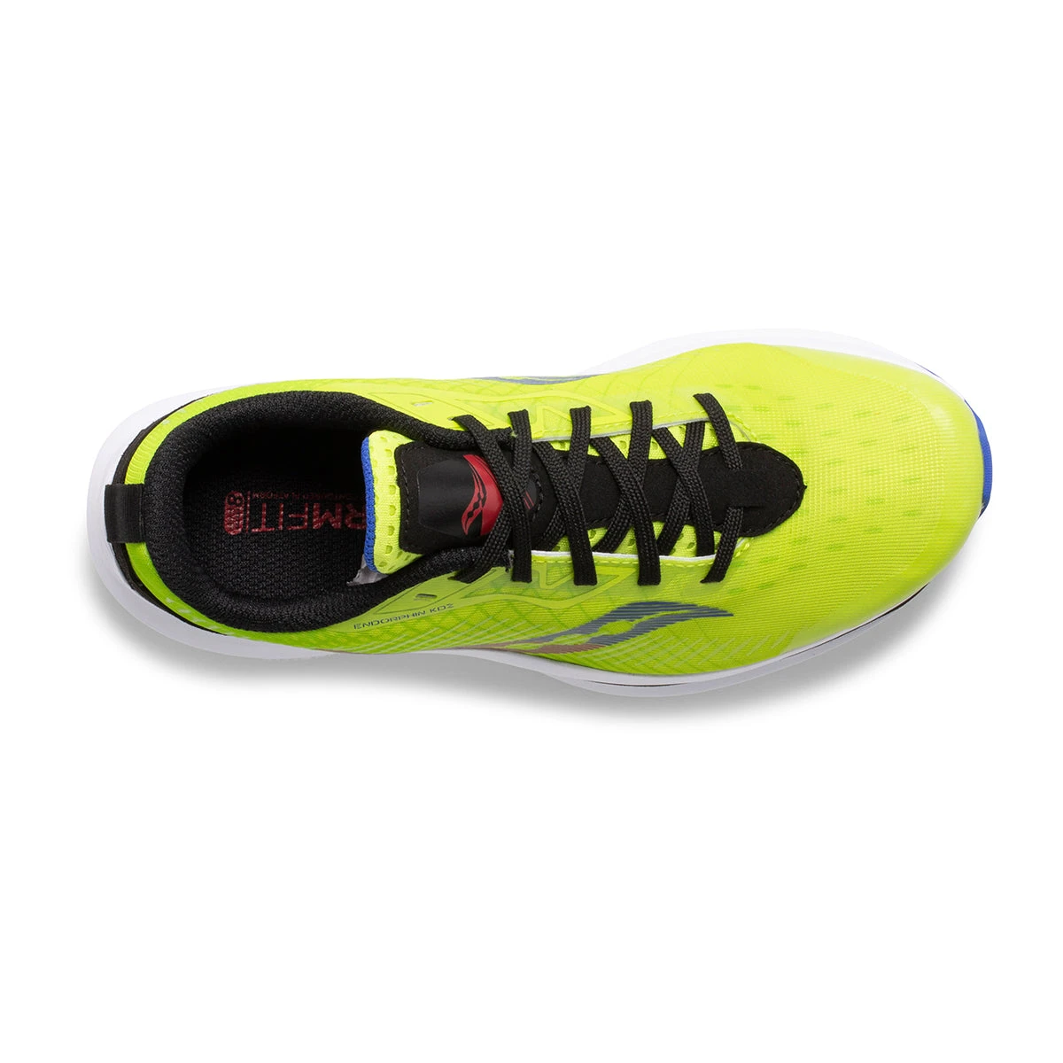 Saucony Kid's Endorphin KDZ (Acid/Lime) 5 Saucony Kid's Endorphin KDZ (Acid/Lime) - Image 3