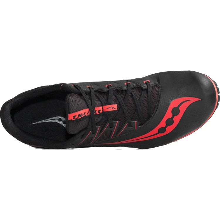 Saucony Men's Spitfire (3 - Black/Red) 4 Saucony Men's Spitfire (3 - Black/Red) - Image 2